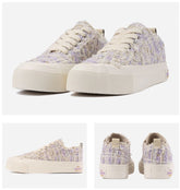 KAALIXTO Purple Low Canvas - COPPING THREADS - KAALIXTO